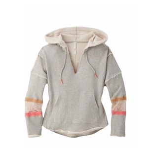 Free people dream catcher hoodie (grey, size large)